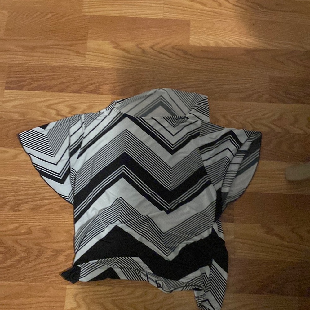 striped blouse